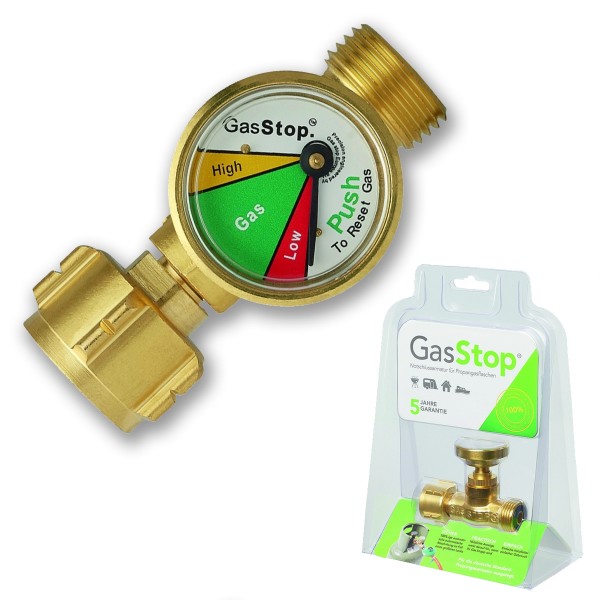 GasStop - Notabschaltung - mit Füllstandswarnung - 100